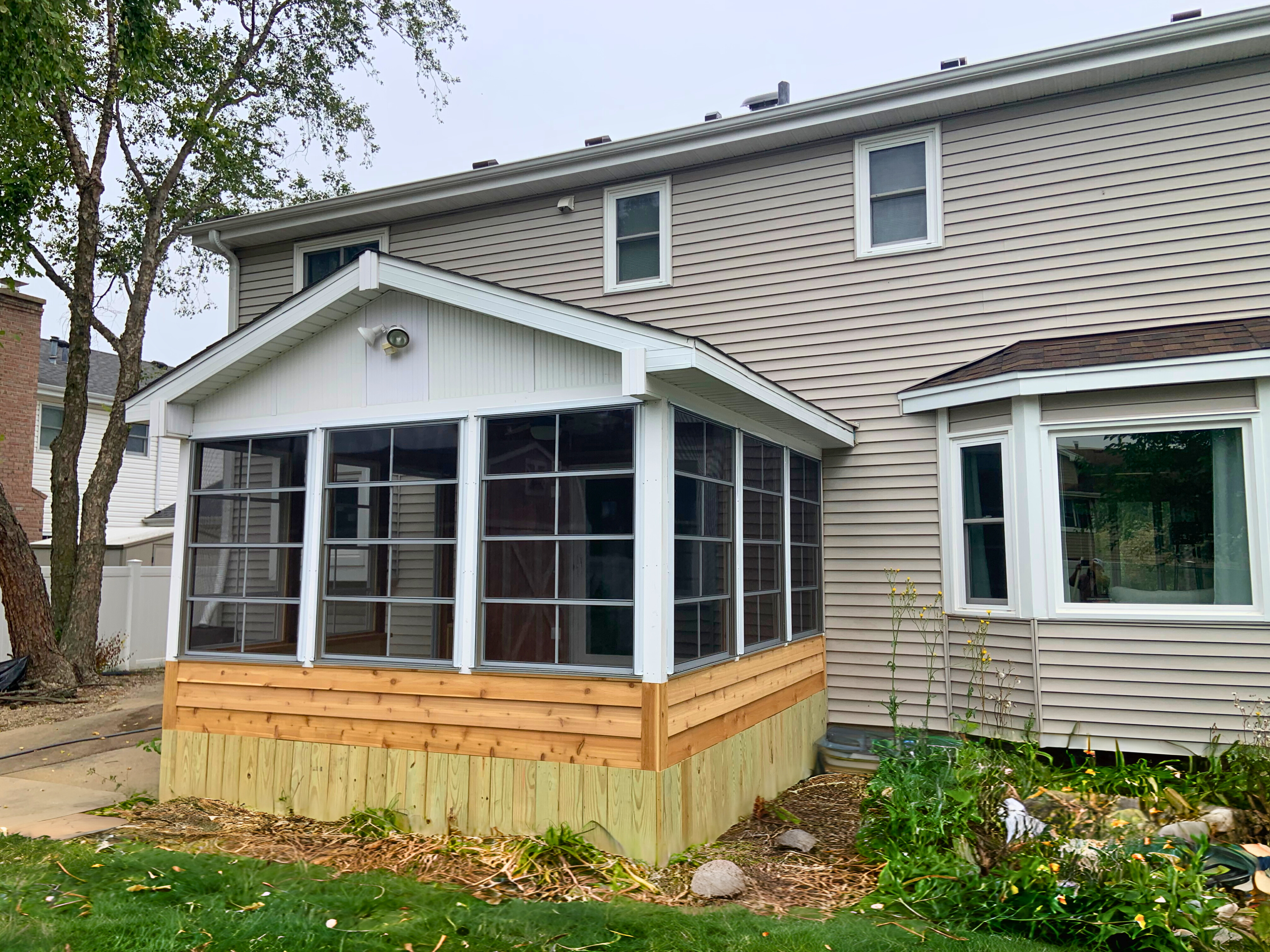 Custom three season porch by Archadeck of Chicgoland, a local porch and deck builder near you.